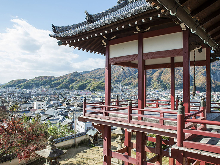 Saihoji Temple and Fumeikaku（西方寺・普明閣） 