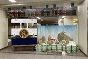 「うさぎの竹オブジェ」設置＠JR三原駅
