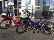 子ども用自転車のレンタルをはじめました