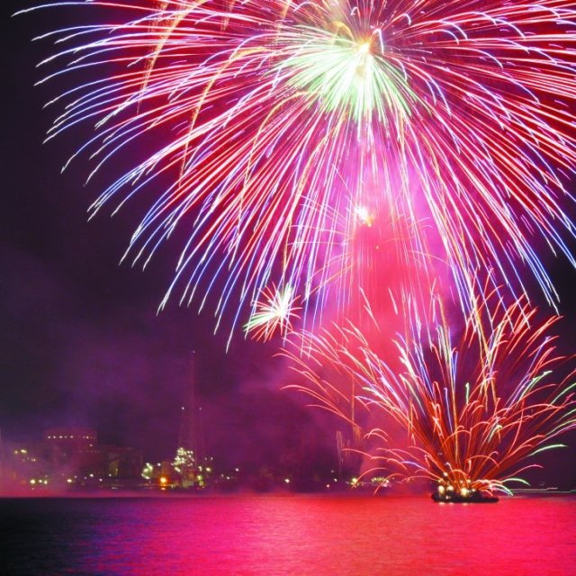《令和6年度　イベント終了》第41回 たけはら夏まつり花火大会