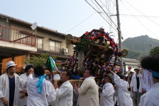 忠海祇園祭とみこし行事