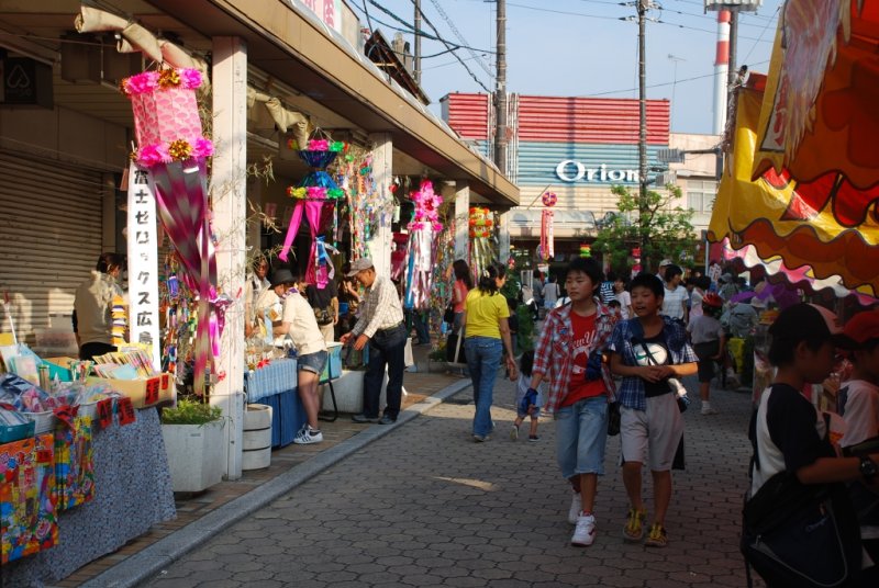 商店街の風景