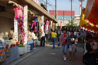 商店街の風景