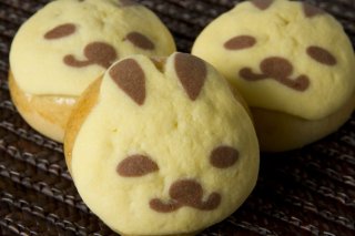 うさぎランチカフェメニュー（ミニチョコうさぎパン）
