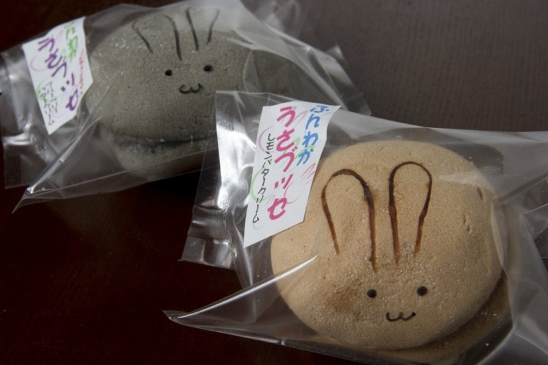 うさぎランチカフェメニュー（うさブッセ）