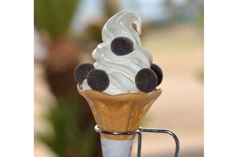 うさぎランチカフェメニュー（うさぎのはなくソフトクリーム）