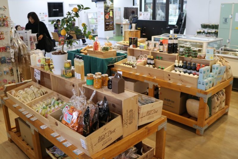 1階売店のようす