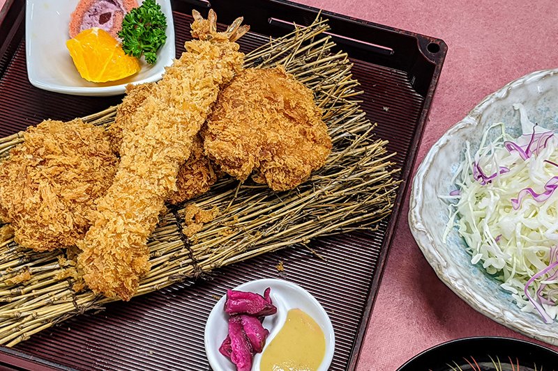 エビヒレカツ御膳