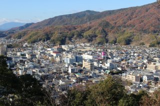 鎮海山からの眺め