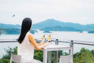 テラス席の様子