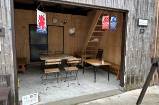 ワンちゃんと楽しめるテラス席