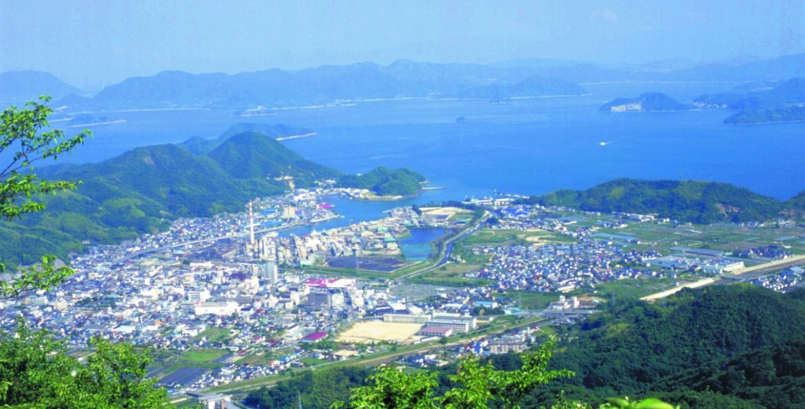 朝日山からの眺望