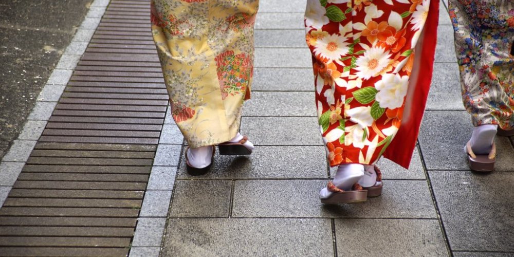 石畳の通り