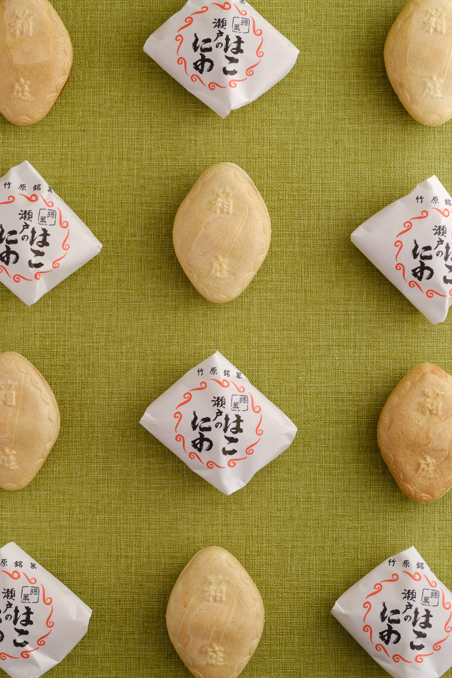 A small, sweet “Seto Inland Sea view” recreated in monaka