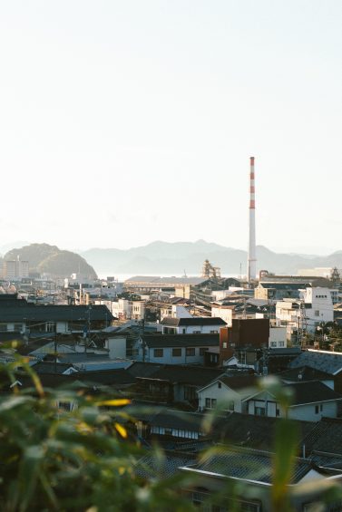 The beauty of the townscape revealed on an early morning stroll